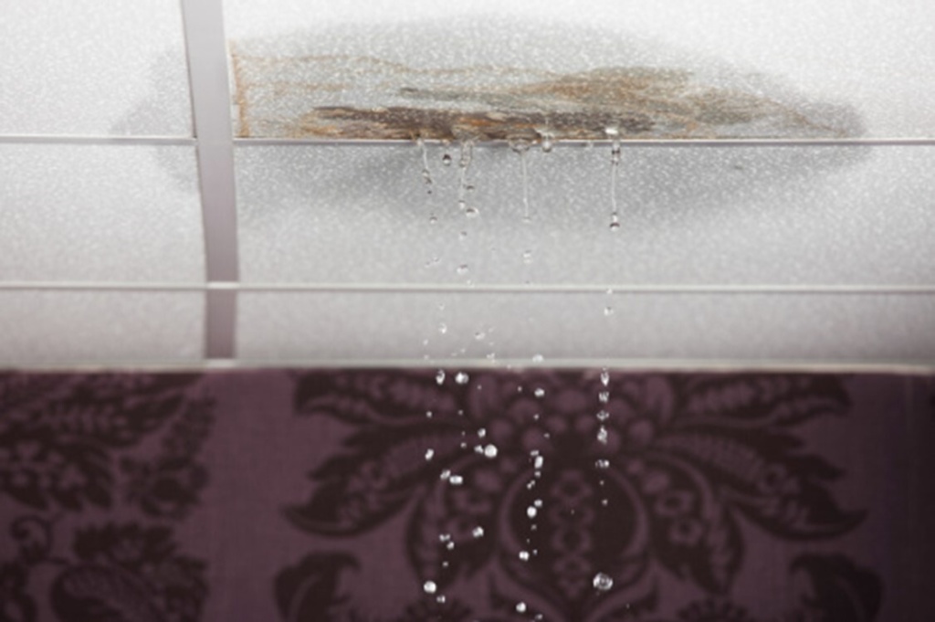 A roof is leaking in Gresham, OR